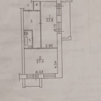 Продается 1-комнатная квартира, 70,7 м²