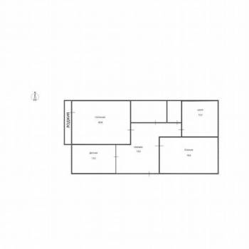 Продается 3-х комнатная квартира, 89,5 м²