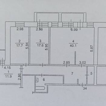 Продается Многокомнатная квартира, 120,4 м²