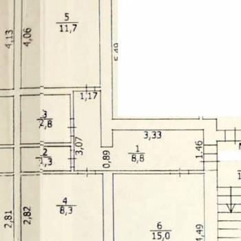 Продается 2-х комнатная квартира, 49 м²