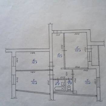 Продается 1-комнатная квартира, 68 м²