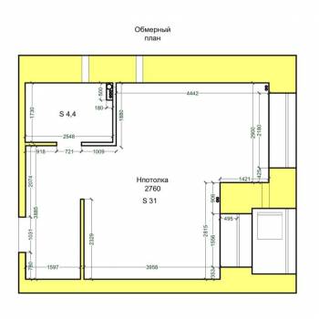 Сдается 1-комнатная квартира, 36 м²