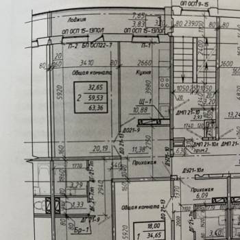 Продается 2-х комнатная квартира, 60 м²