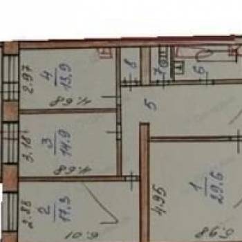 Продается 3-х комнатная квартира, 103,5 м²