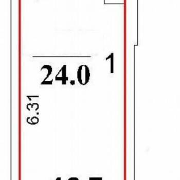 Продается 1-комнатная квартира, 32 м²