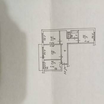 Продается 3-х комнатная квартира, 68,1 м²