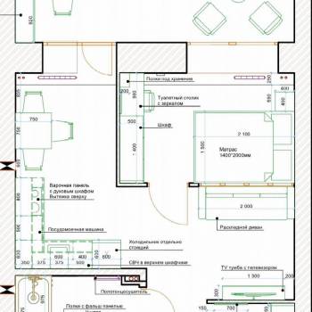 Сдается 2-х комнатная квартира, 36,9 м²