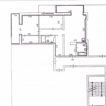 Продается 3-х комнатная квартира, 89 м²