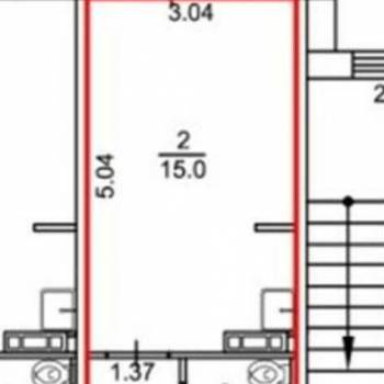 Продается 1-комнатная квартира, 23 м²