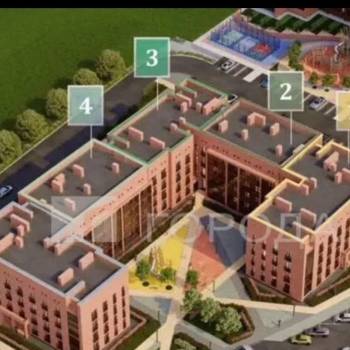 Продается 1-комнатная квартира, 33,4 м²