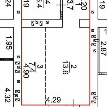 Продается 1-комнатная квартира, 30,1 м²