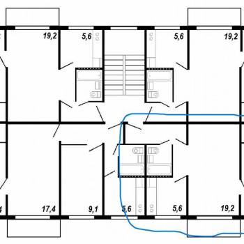Продается 2-х комнатная квартира, 46,9 м²