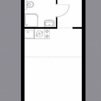 Сдается 1-комнатная квартира, 21,6 м²