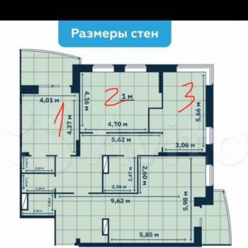 Сдается Многокомнатная квартира, 132 м²