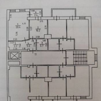 Сдается 1-комнатная квартира, 43 м²