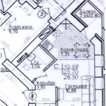 Продается 1-комнатная квартира, 26,5 м²