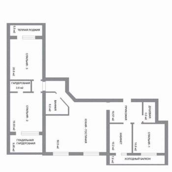 Продается Многокомнатная квартира, 140 м²