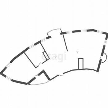 Продается 1-комнатная квартира, 203,5 м²