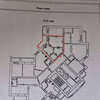 Продается 1-комнатная квартира, 42 м²