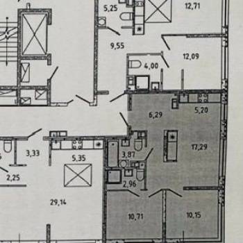 Продается 2-х комнатная квартира, 57 м²