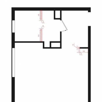 Продается 1-комнатная квартира, 35 м²