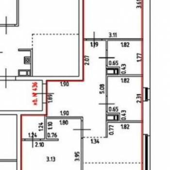 Продается 2-х комнатная квартира, 67 м²