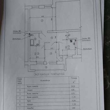 Продается 3-х комнатная квартира, 75 м²
