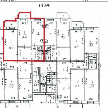 Продается 2-х комнатная квартира, 65 м²