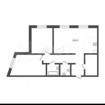 Продается 3-х комнатная квартира, 72,7 м²