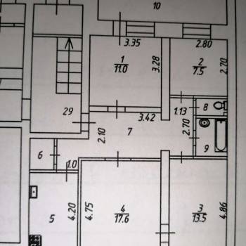 Продается Многокомнатная квартира, 75,7 м²