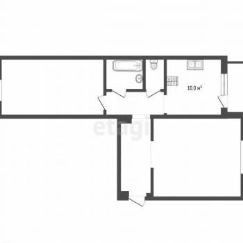 Продается 2-х комнатная квартира, 48,3 м²