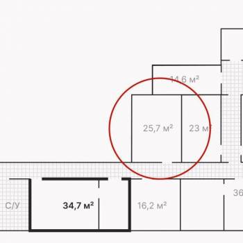 Сдается Нежилое помещение, 25,7 м²