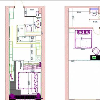 Продается 1-комнатная квартира, 58 м²