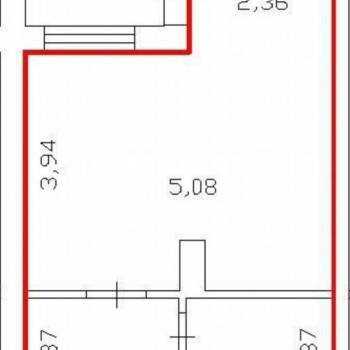 Продается 1-комнатная квартира, 32,1 м²