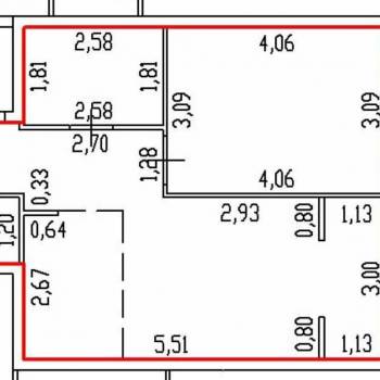Продается 2-х комнатная квартира, 45 м²